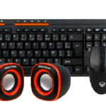 COMBO TECLADO MOUSE Y PARALANTES MEETION MT-C105