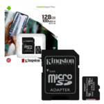 MEMORIA MICRO SD KINGSTON 128GB+ADAPTADOR