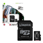 MEMORIA MICRO SD KINGSTON 64GB+ADAPTADOR