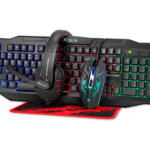 COMBO GAMING XTRIKE ME CM-406/4 EN 1/TECLADO-MOUSE- AUDIFONOS-GAME PAD