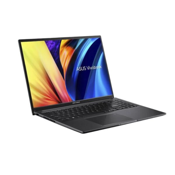 LAPTOP ASUS VIVOBOOK X1605ZA-MB915/INTEL CORE I7-12700H/16 GB DDR4/512G SSD PCIEG4/LCD 16.0" WUXGA WV/LECTOR DE HUELLA/GRAFICOS INTEL IRIS XE/ CAMARA/WIFI/BLUETOOTH/HDMI/USB*3/USB-C/ ESPAÑOL/ SIN SISTEMA/ 1K-INDIE BLACK-GARANTIA DE 1 AÑO - Imagen 2