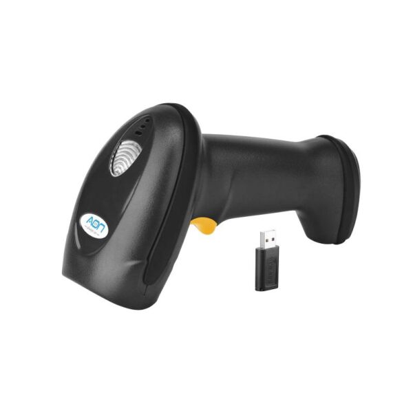 LECTOR CODIGO DE BARRAS AON 2D HS-250/ERGONOMICO BLUETOOTH/ESCÁNER DE MANO LEE CODIGO QR/SCANEOMANUAL/RESISTENCIA A CAIDAS 3MT/10 MILLONES DE LECTURAS/LASER SENCILLO/CON BASE/GARANTIA 1 AÑO - Imagen 4