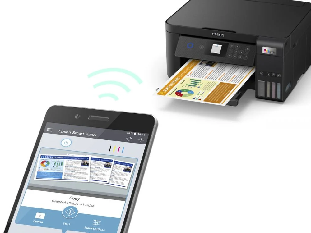 0106009 IMPRESORA EPSON MULTIFUNCION L4260 INALAMBRICA SISTEMA DE TINTA CONTINUO/IMPRIME 7500PN O 6000PC/COPIA 33 ppmN 15 ppmC/ESCANEA 1200 x 2400 dpi/WIFI/DUPLEX/FOTOS DE 10X15/LCD/TINTA 504/GARANTIA DE 1 AÑO - Imagen 5