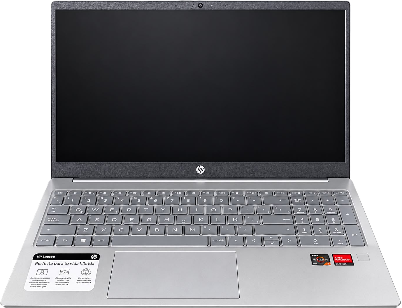 0141221 LAPTOP HP 15-FC0013LA AMD RYZEN7-7730U/ 16GB DDR4/512GB SSD/WINDOWS 11 HOMEGARANTIA 1 AÑO