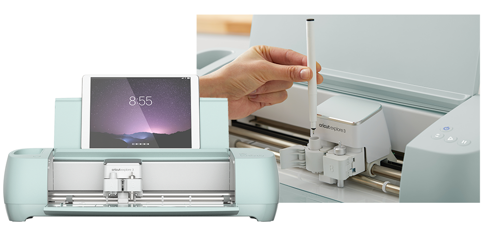 PLOTTER DE CORTE CRICUT EXPLORER 3 / CONEXIÓN BLUETOOTH / CORTA MAS DE 100 MATERIALES / COLOR MENTA (2008338)