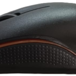 012800088 MOUSE OPTICO GAZAL KL-047/1000DPI/1.5MTS /USB/NEGRO CON LUZ LED ROJO